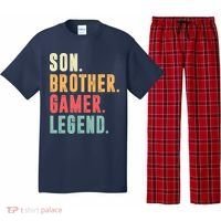 Son Brother Gamer Legend Gift Pajama Set thumb 0