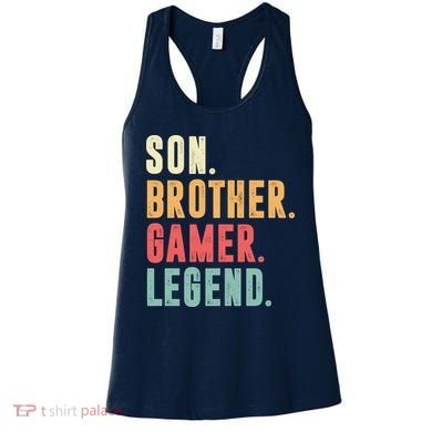Son Brother Gamer Legend Gift Women's Tank Top