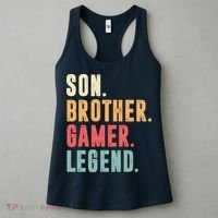 Son Brother Gamer Legend Gift Women's Tank Top thumb 3