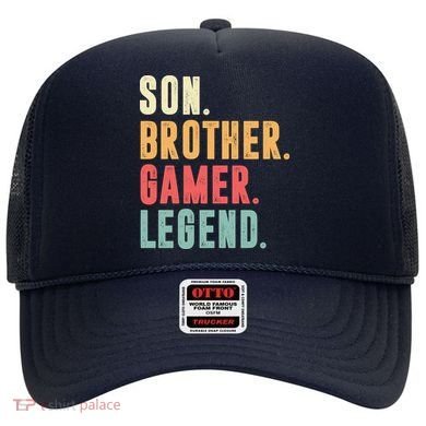 Son Brother Gamer Legend Gift Hat
