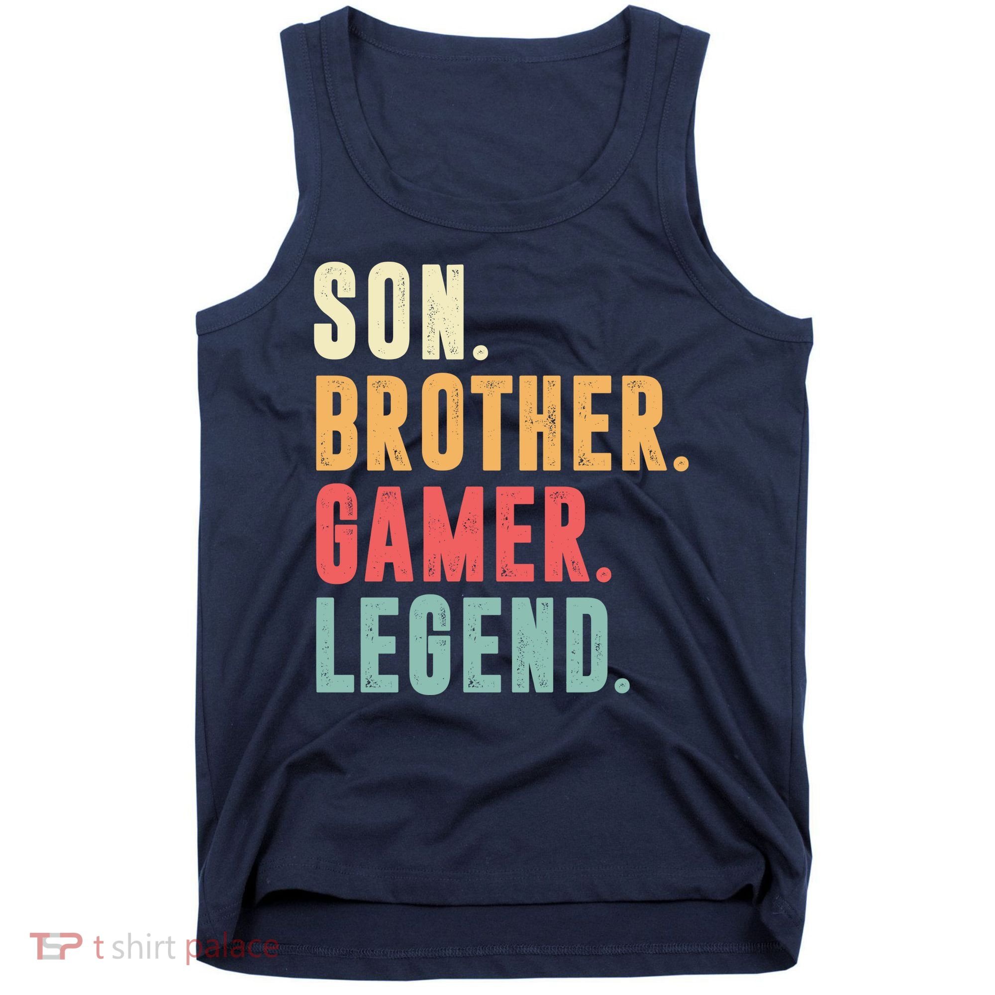 Son Brother Gamer Legend Gift Tank Top