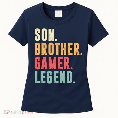 Son Brother Gamer Legend Gift Women's T-Shirt