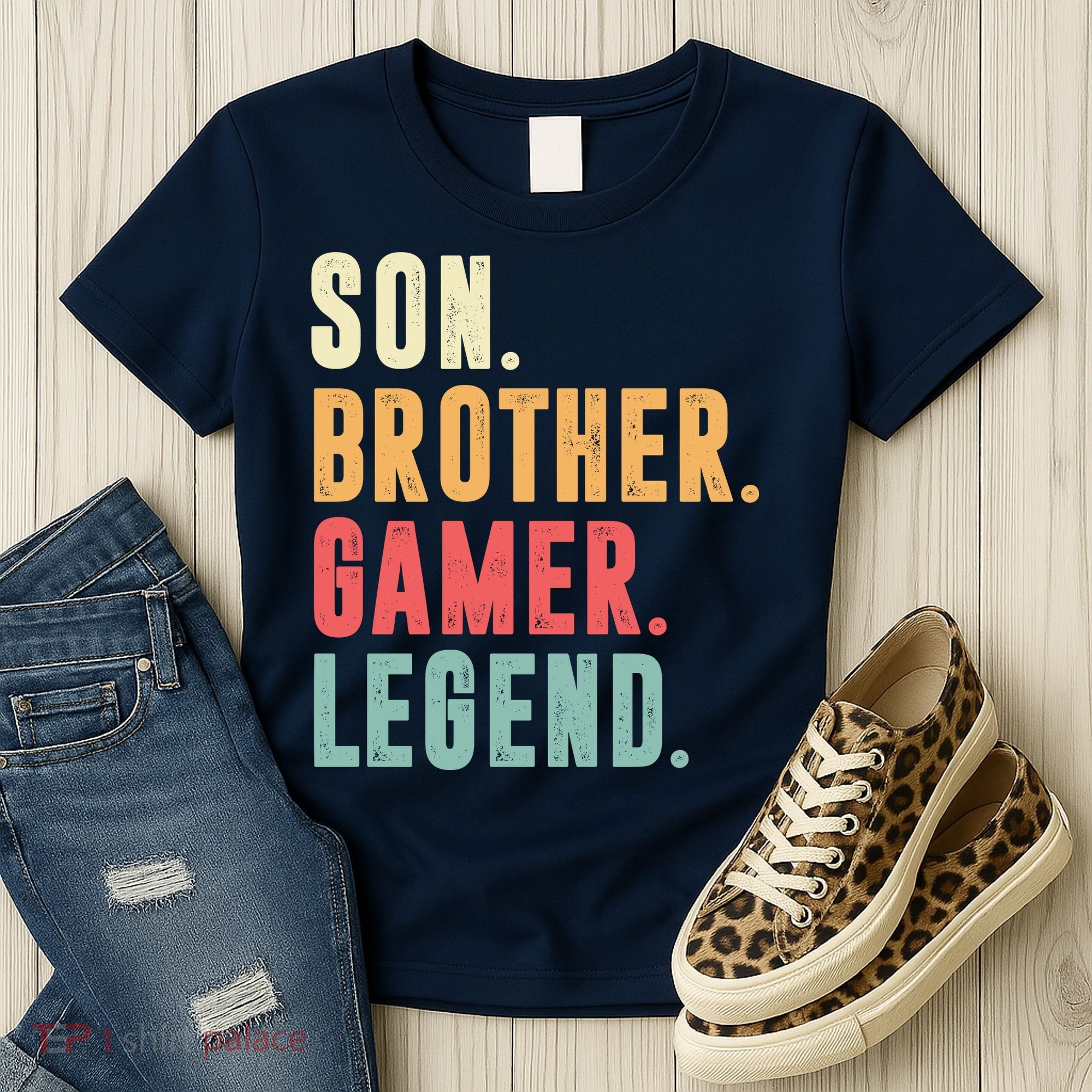 Son Brother Gamer Legend Gift Women's T-Shirt