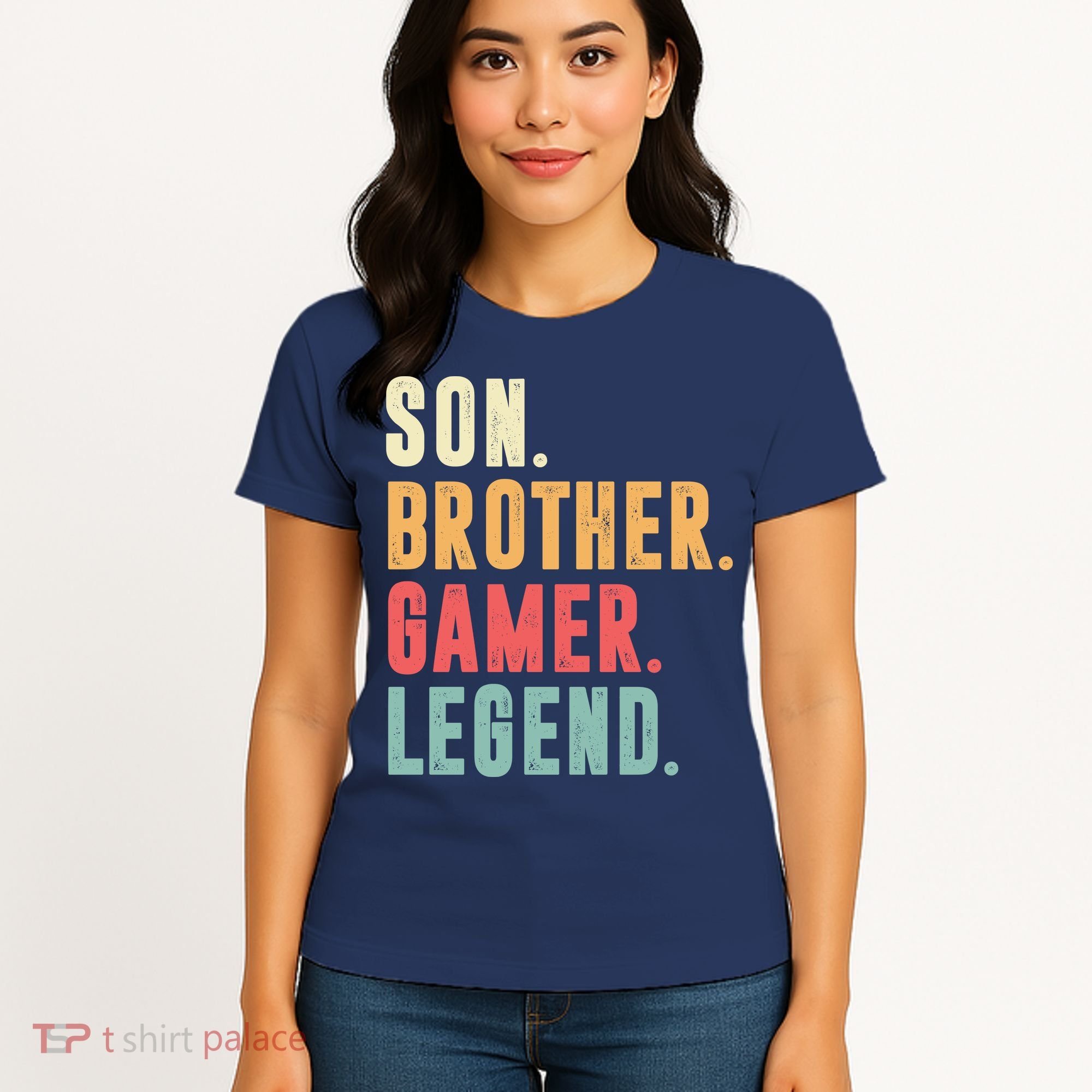 Son Brother Gamer Legend Gift Women's T-Shirt