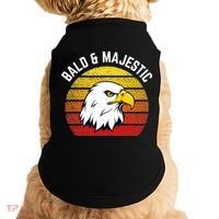 Sexy Bald Guy & Majestic Husband Dad Joke Doggie Tank thumb 0