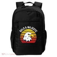 Sexy Bald Guy & Majestic Husband Dad Joke Backpack thumb 0