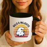 Sexy Bald Guy & Majestic Husband Dad Joke Coffee Mug thumb 3