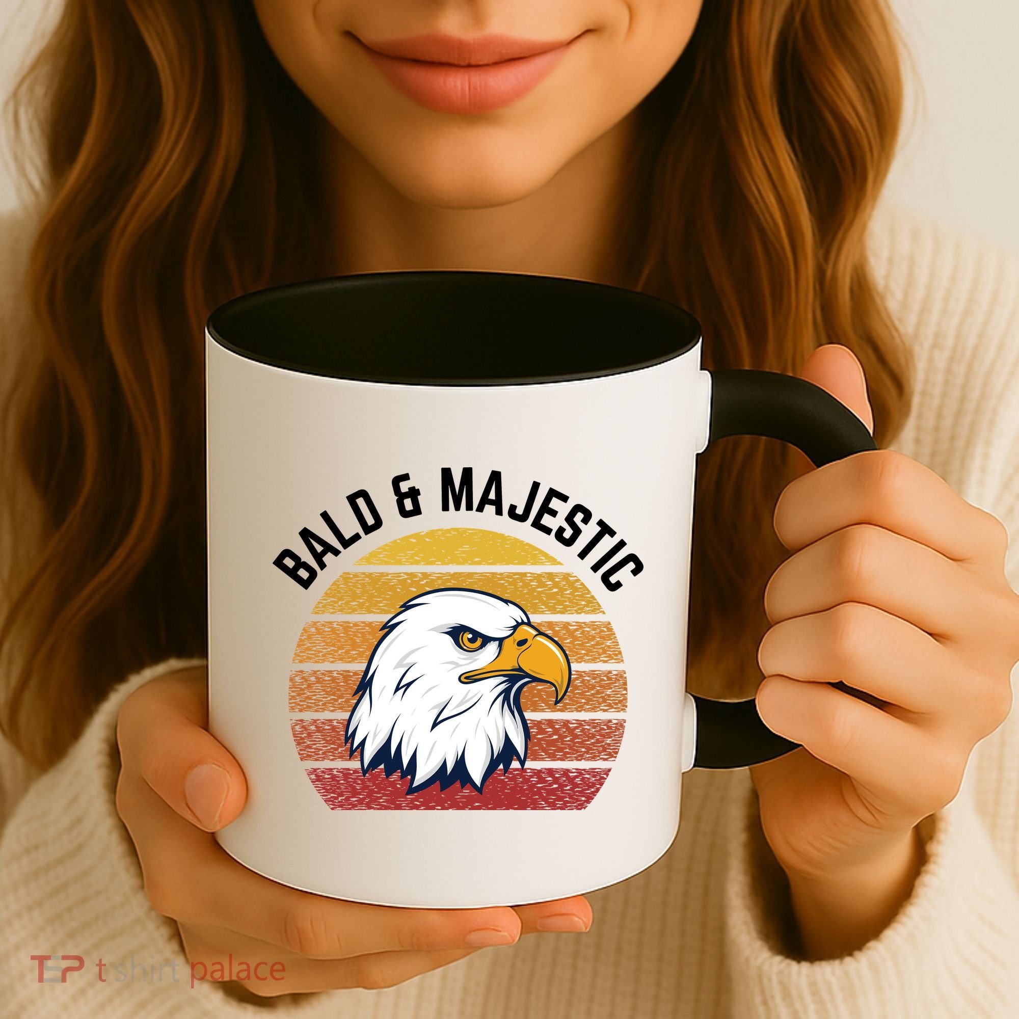 Sexy Bald Guy & Majestic Husband Dad Joke Coffee Mug