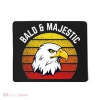 Sexy Bald Guy & Majestic Husband Dad Joke Mousepad thumb 0