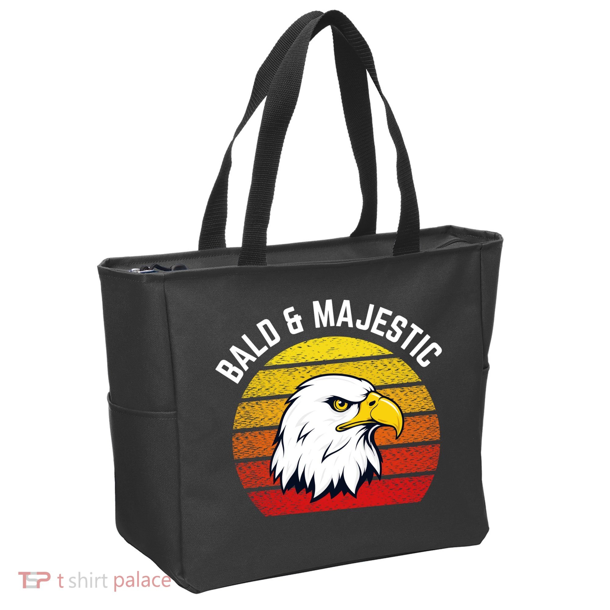 Sexy Bald Guy & Majestic Husband Dad Joke Tote Bag