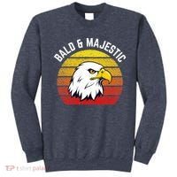 Sexy Bald Guy & Majestic Husband Dad Joke Sweatshirt thumb 0