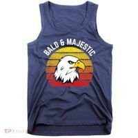 Sexy Bald Guy & Majestic Husband Dad Joke Tank Top thumb 0