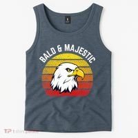 Sexy Bald Guy & Majestic Husband Dad Joke Tank Top thumb 2