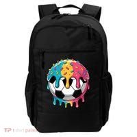 Soccer Boy Girl Ice Cream Soccer Drip Backpack thumb 0