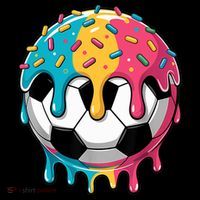 Soccer Boy Girl Ice Cream Soccer Drip Coffee Mug thumb 5