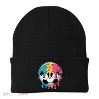 Soccer Boy Girl Ice Cream Soccer Drip Beanie thumb 0