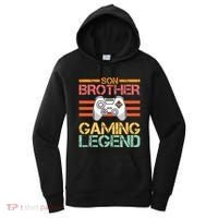 Son Brother Gaming Legend Gamer Family Gaming Brothers Gift Women's Hoodie thumb 0