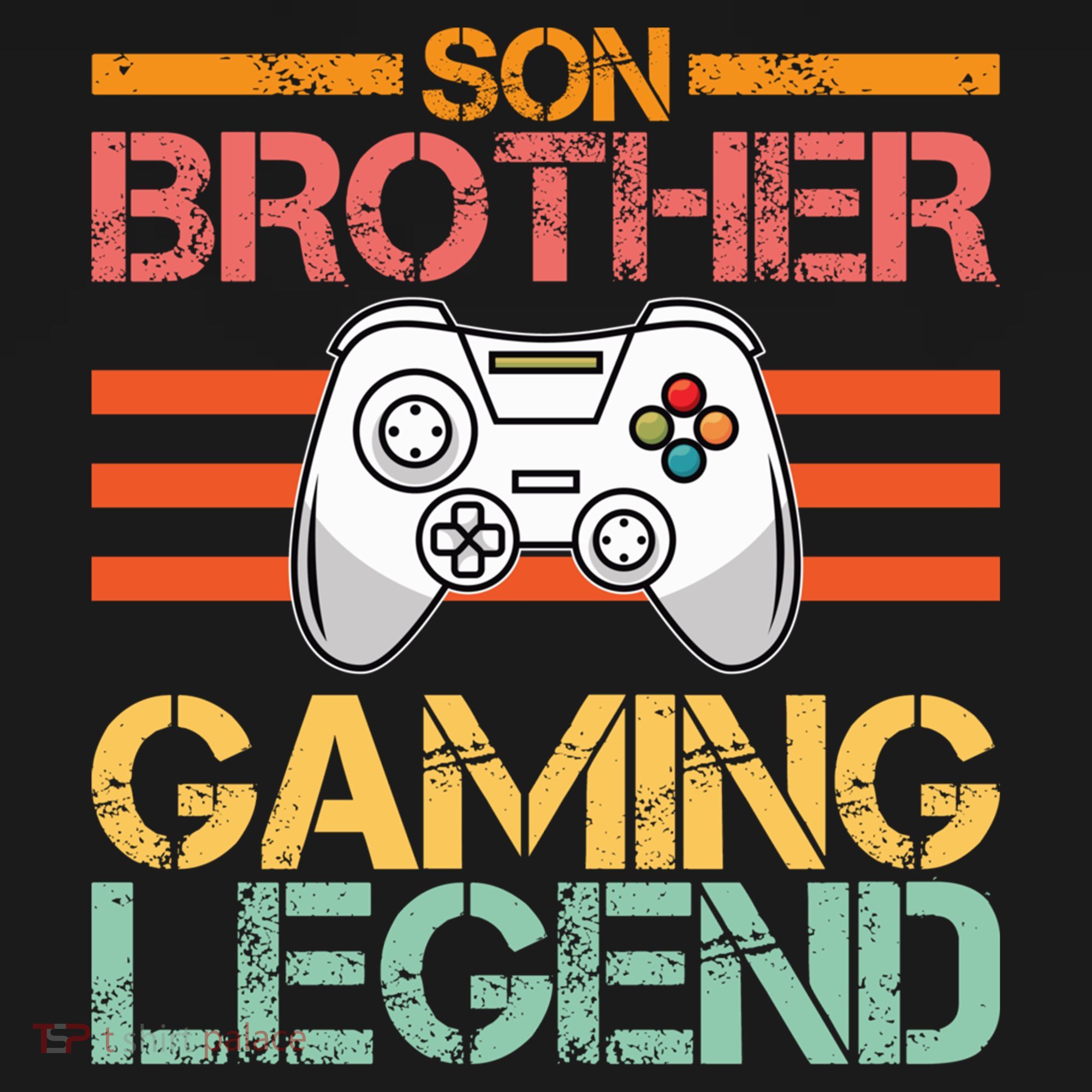 Son Brother Gaming Legend Gamer Family Gaming Brothers Gift Women's Hoodie