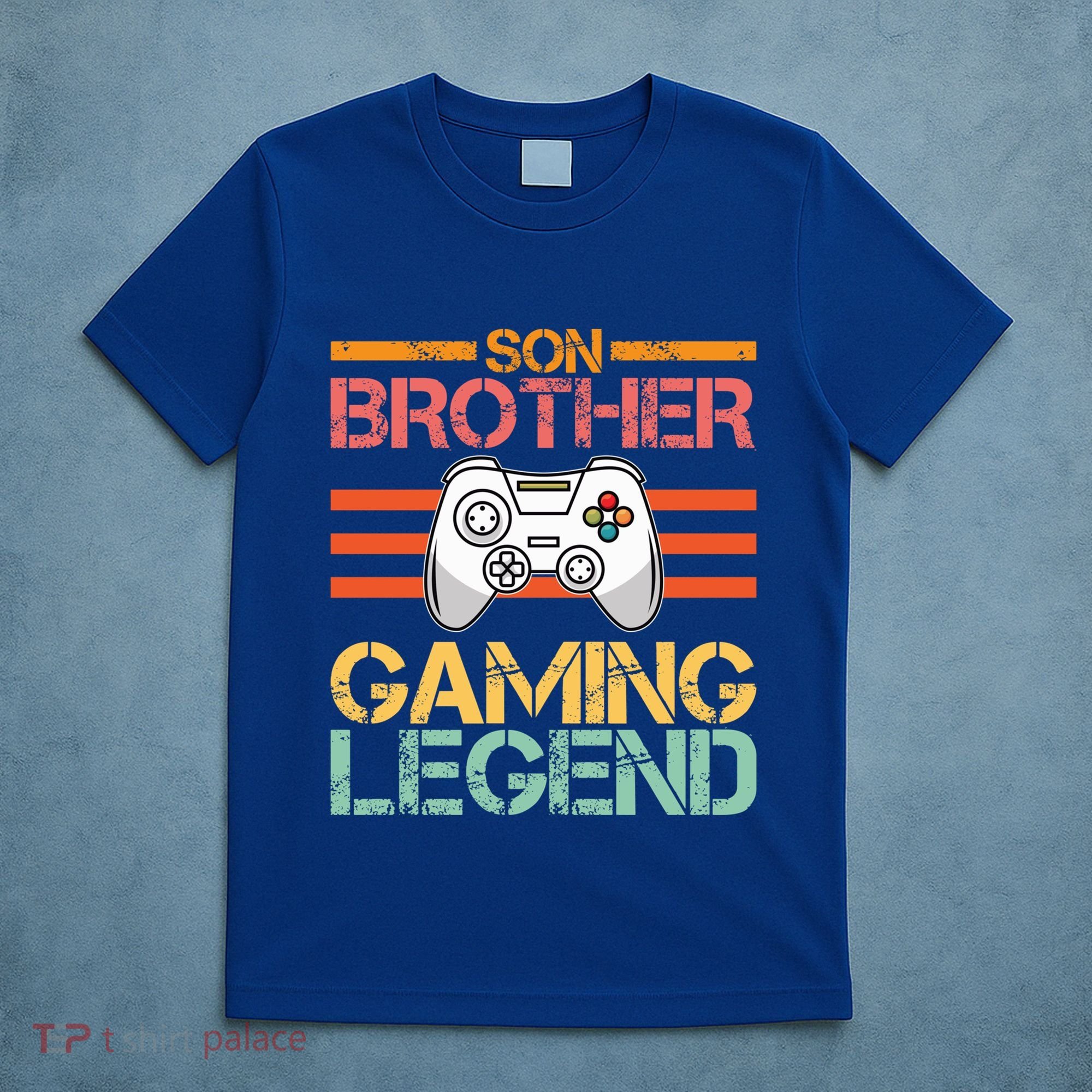 Son Brother Gaming Legend Gamer Family Gaming Brothers Gift T-Shirt
