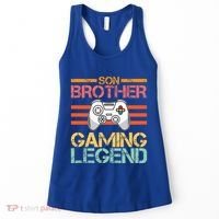 Son Brother Gaming Legend Gamer Family Gaming Brothers Gift Women's Tank Top thumb 0