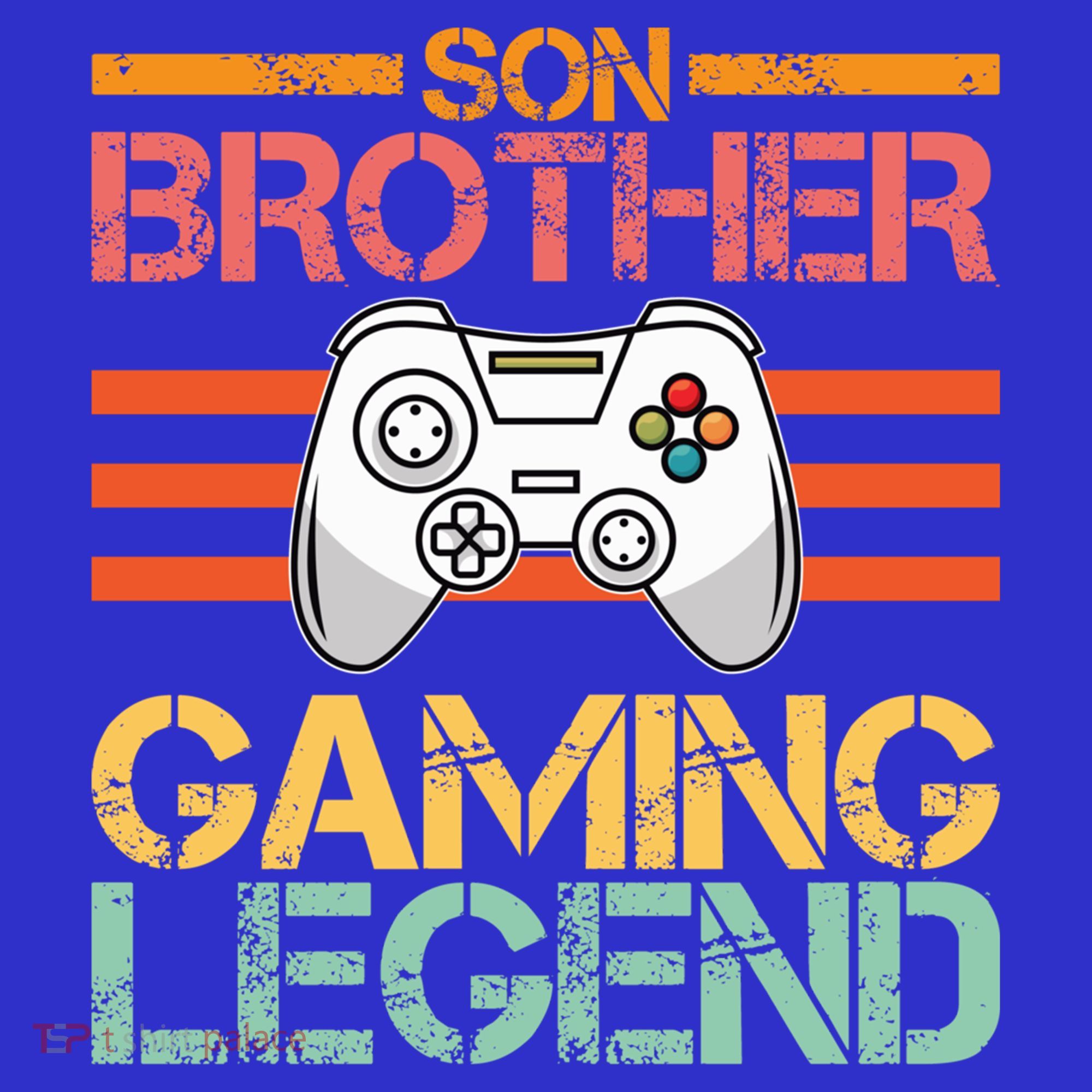 Son Brother Gaming Legend Gamer Family Gaming Brothers Gift Women's Tank Top