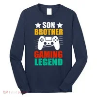 Son Brother Gaming Legend Long Sleeve Shirt thumb 0