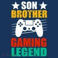 Son Brother Gaming Legend Button thumb 1