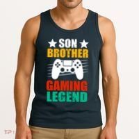 Son Brother Gaming Legend Tank Top thumb 3
