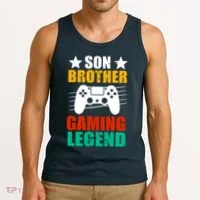 Son Brother Gaming Legend Tank Top thumb 3