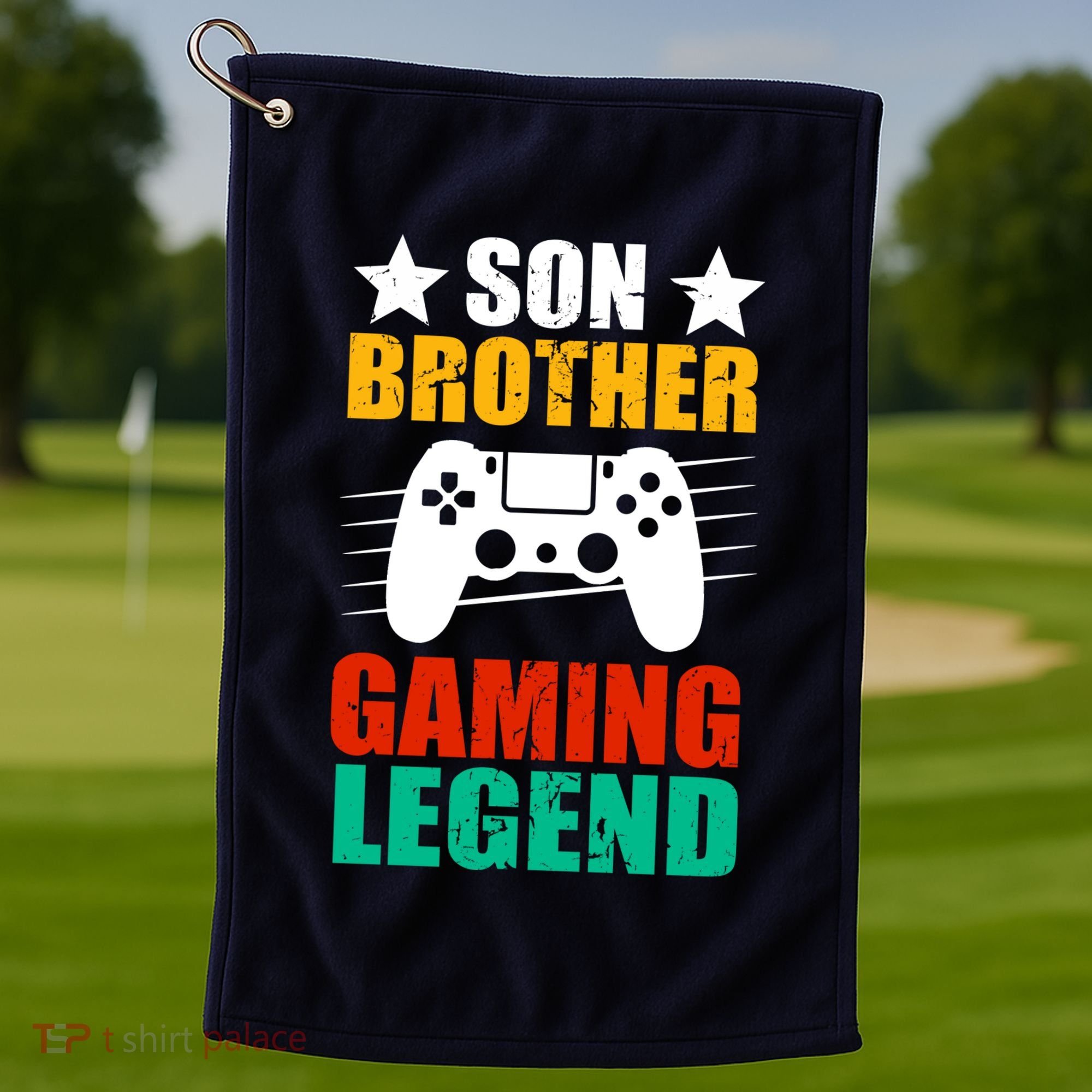 Son Brother Gaming Legend Golf Towel