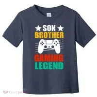 Son Brother Gaming Legend Toddler T-Shirt thumb 0