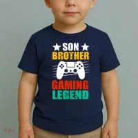 Son Brother Gaming Legend Toddler T-Shirt thumb 2