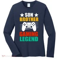 Son Brother Gaming Legend Women's Long Sleeve Shirt thumb 0