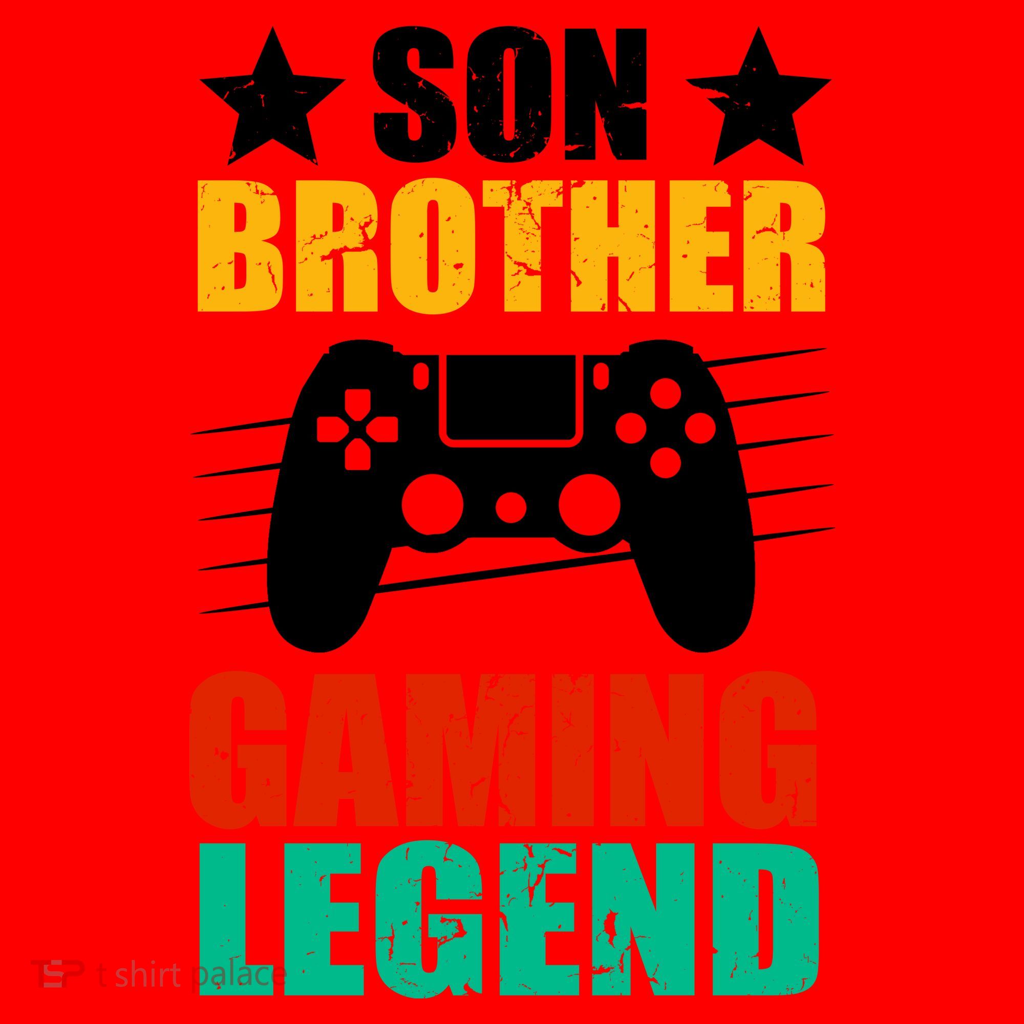 Son Brother Gaming Legend Santa Hat