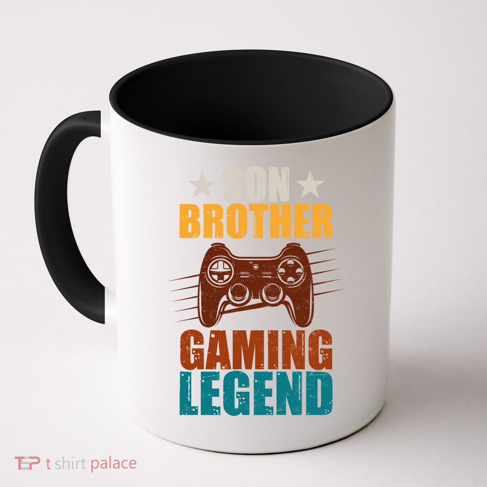 Son Brother Gaming Legend Gamer Coffee Mug