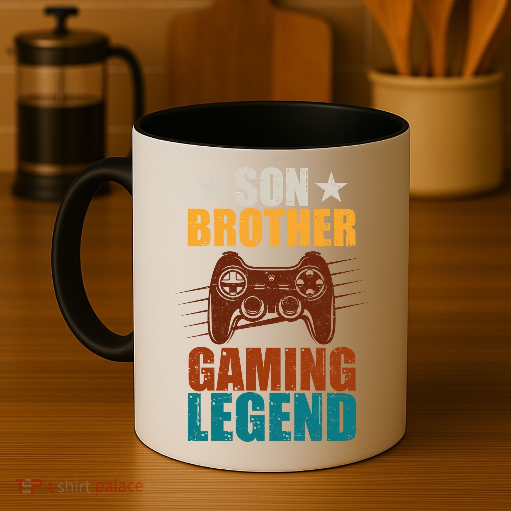 Son Brother Gaming Legend Gamer Coffee Mug