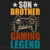 Son Brother Gaming Legend Gamer Tumbler thumb 3