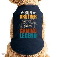 Son Brother Gaming Legend Gamer Doggie Tank thumb 0