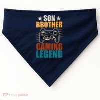 Son Brother Gaming Legend Gamer USA-Made Doggie Bandana thumb 0