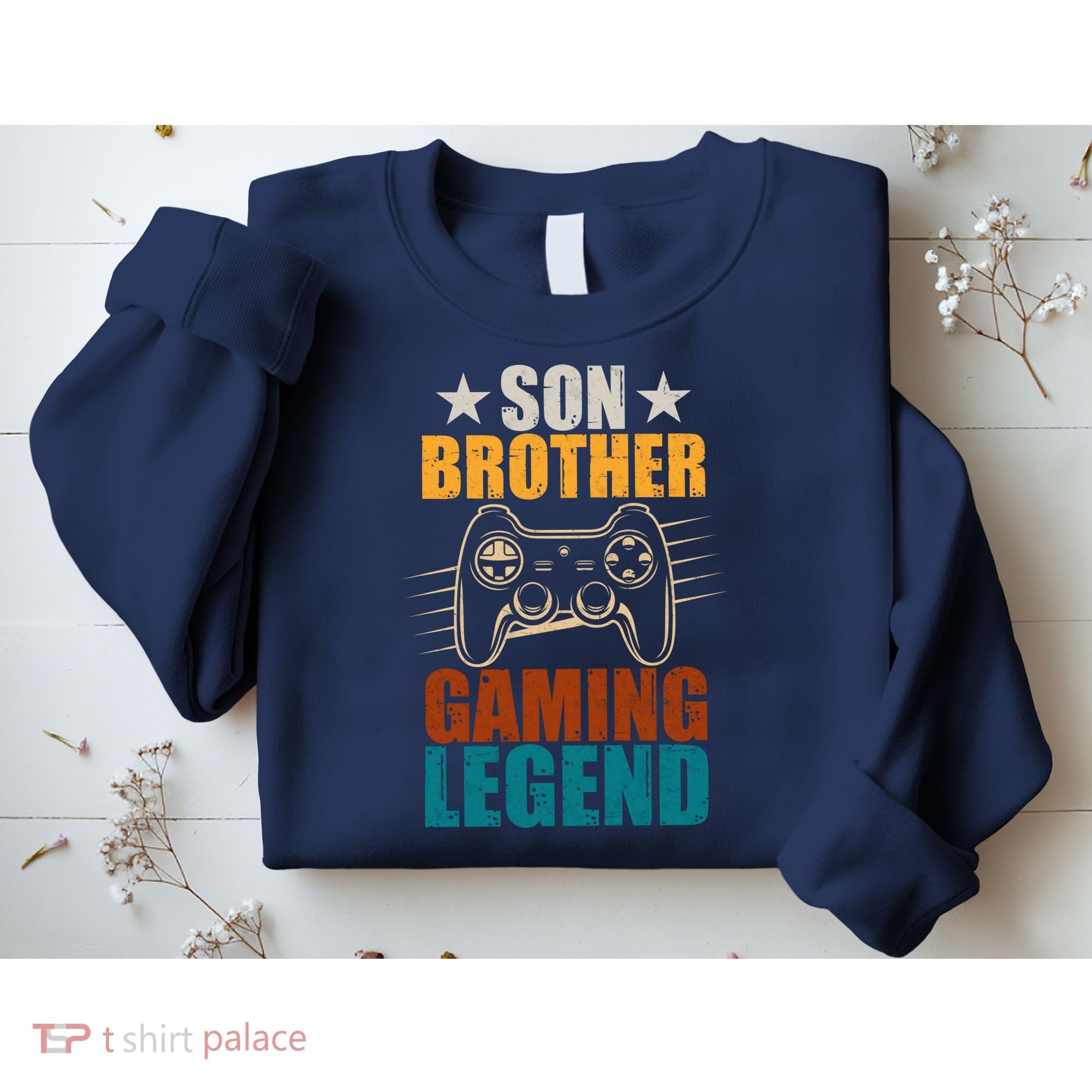Son Brother Gaming Legend Gamer Sweatshirt