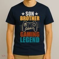 Son Brother Gaming Legend Gamer T-Shirt thumb 3
