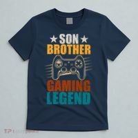 Son Brother Gaming Legend Gamer T-Shirt thumb 5