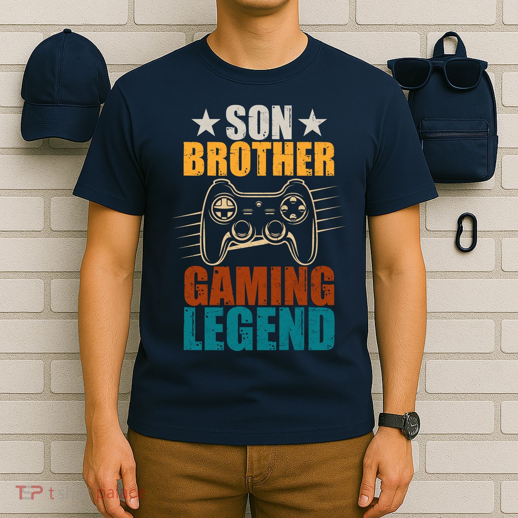 Son Brother Gaming Legend Gamer T-Shirt