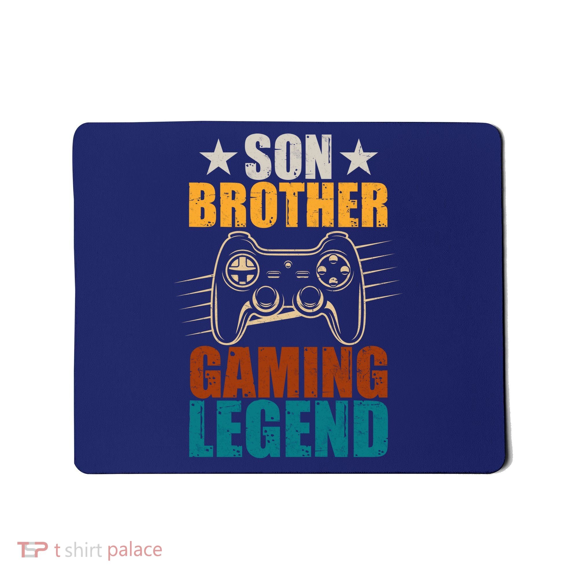 Son Brother Gaming Legend Gamer Mousepad