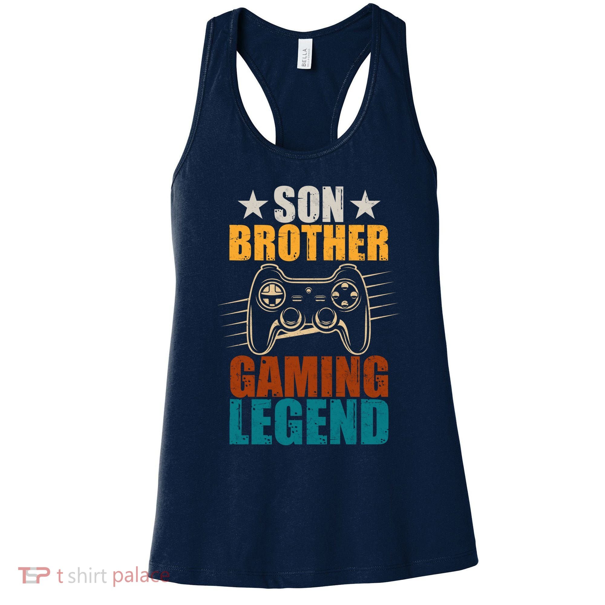 Son Brother Gaming Legend Gamer Women's Tank Top