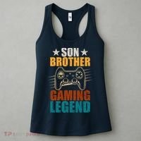 Son Brother Gaming Legend Gamer Women's Tank Top thumb 3