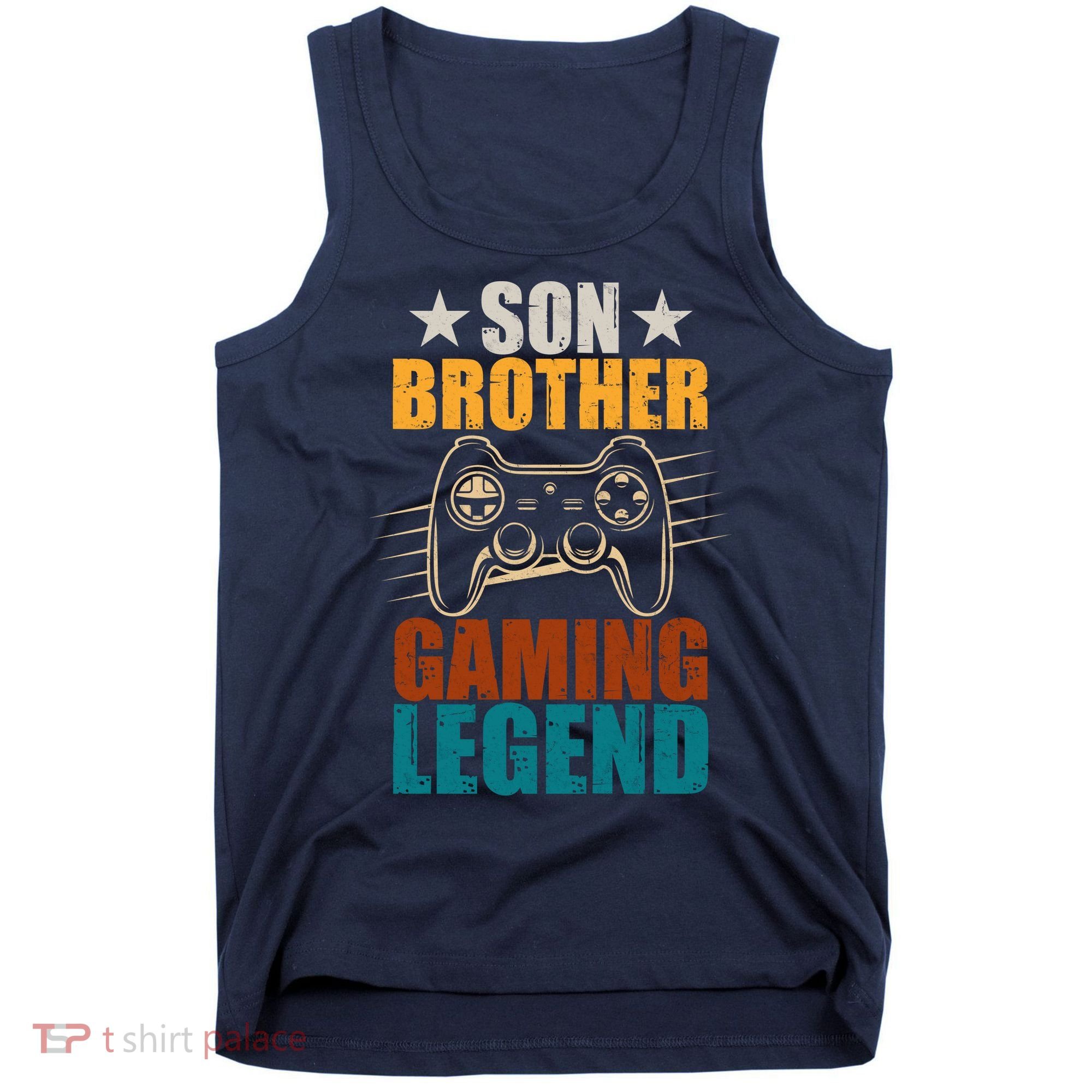 Son Brother Gaming Legend Gamer Tank Top