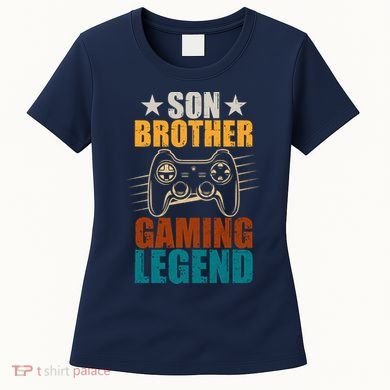Son Brother Gaming Legend Gamer Women's T-Shirt