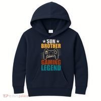 Son Brother Gaming Legend Gamer Kids Hoodie thumb 0