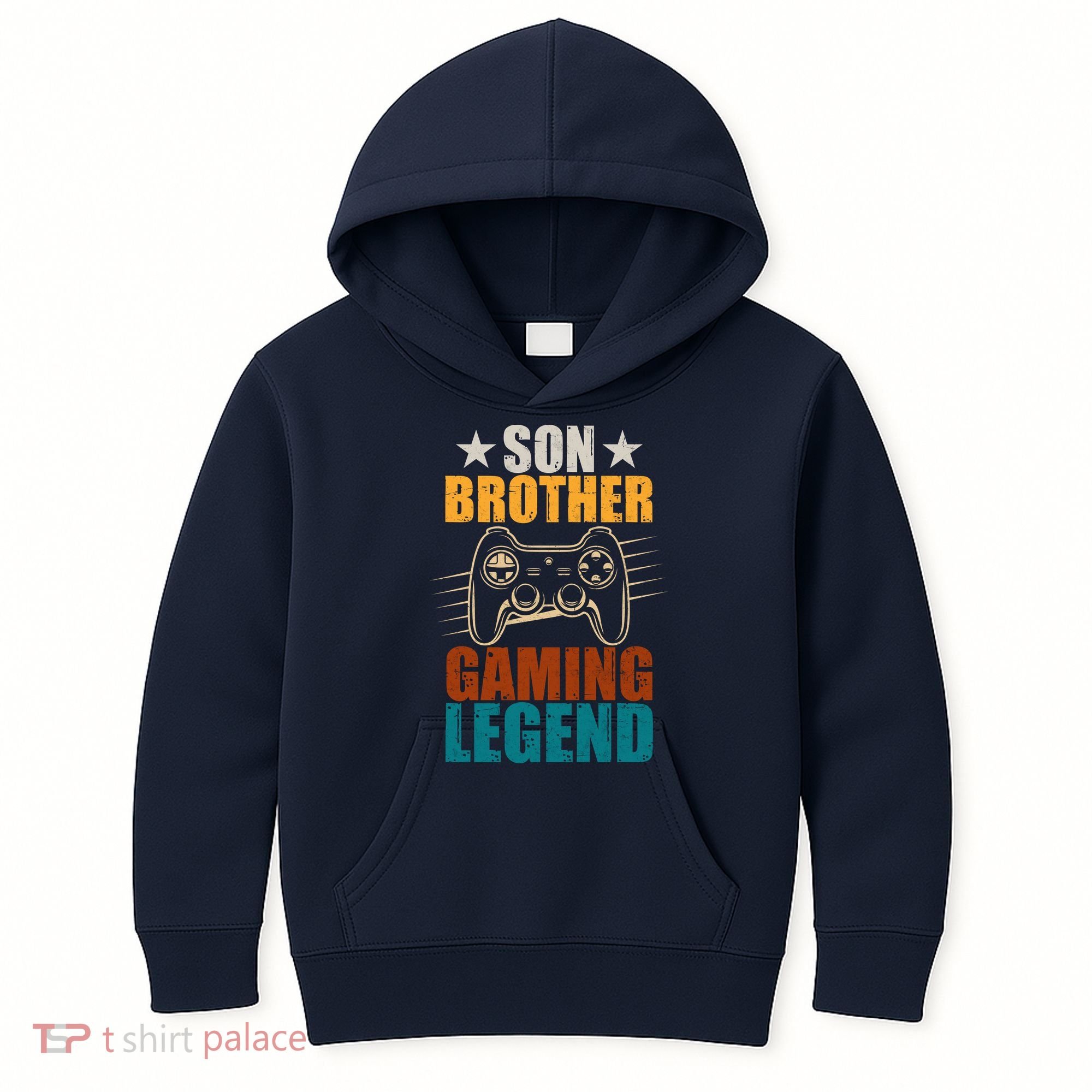 Son Brother Gaming Legend Gamer Kids Hoodie
